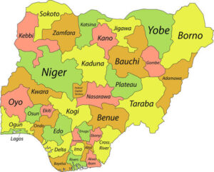 Map of Nigeria